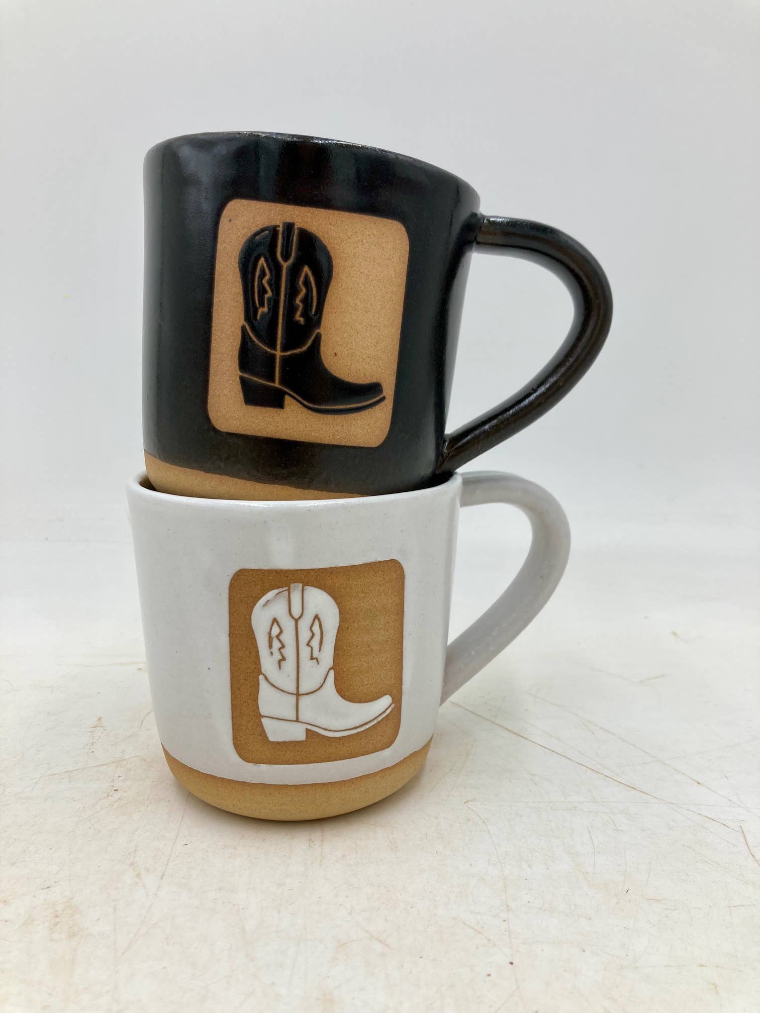 Western Boot Slip Cast Mug