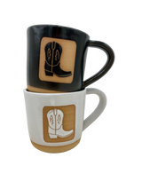 Western Boot Slip Cast Mug