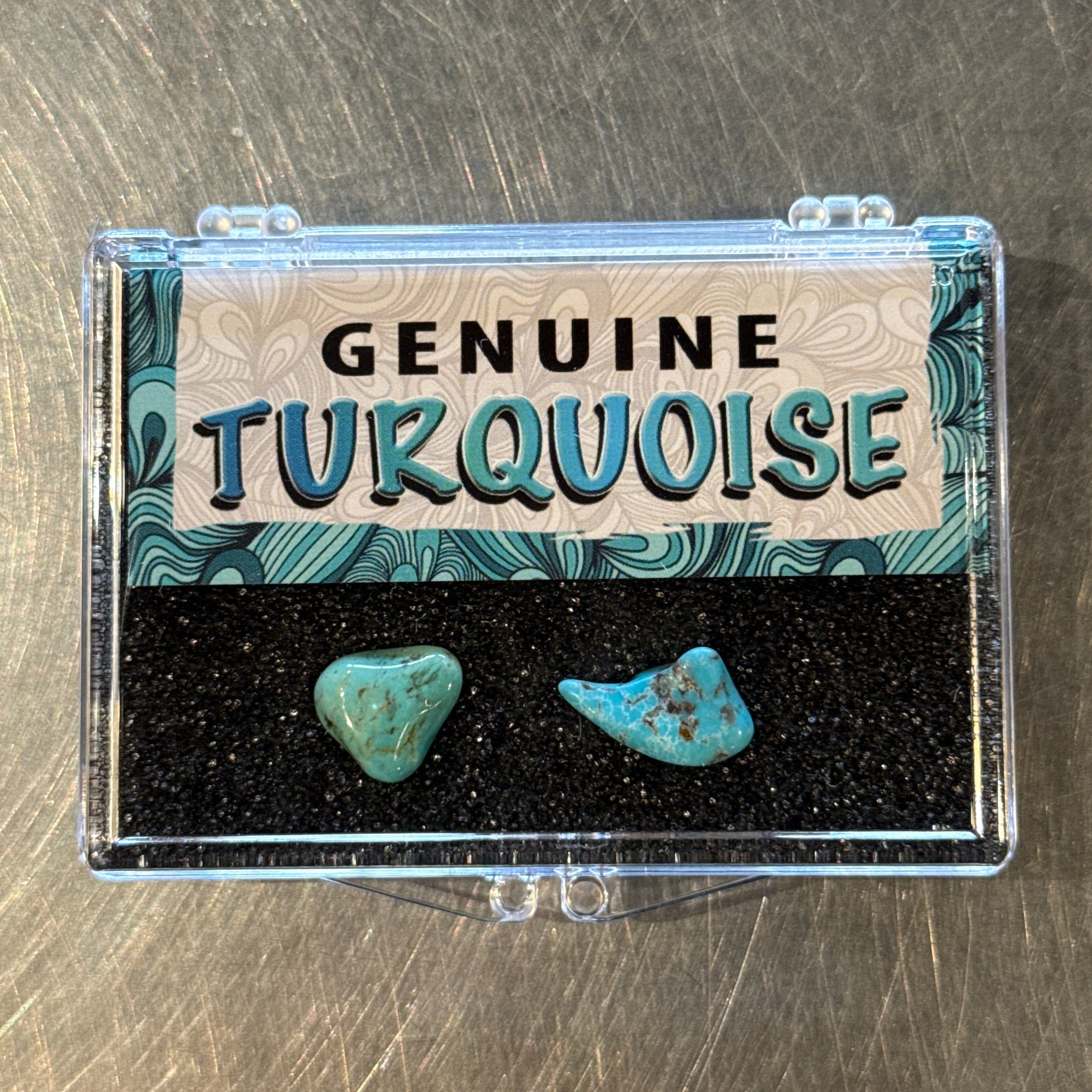 Genuine Turquoise Nugget Box