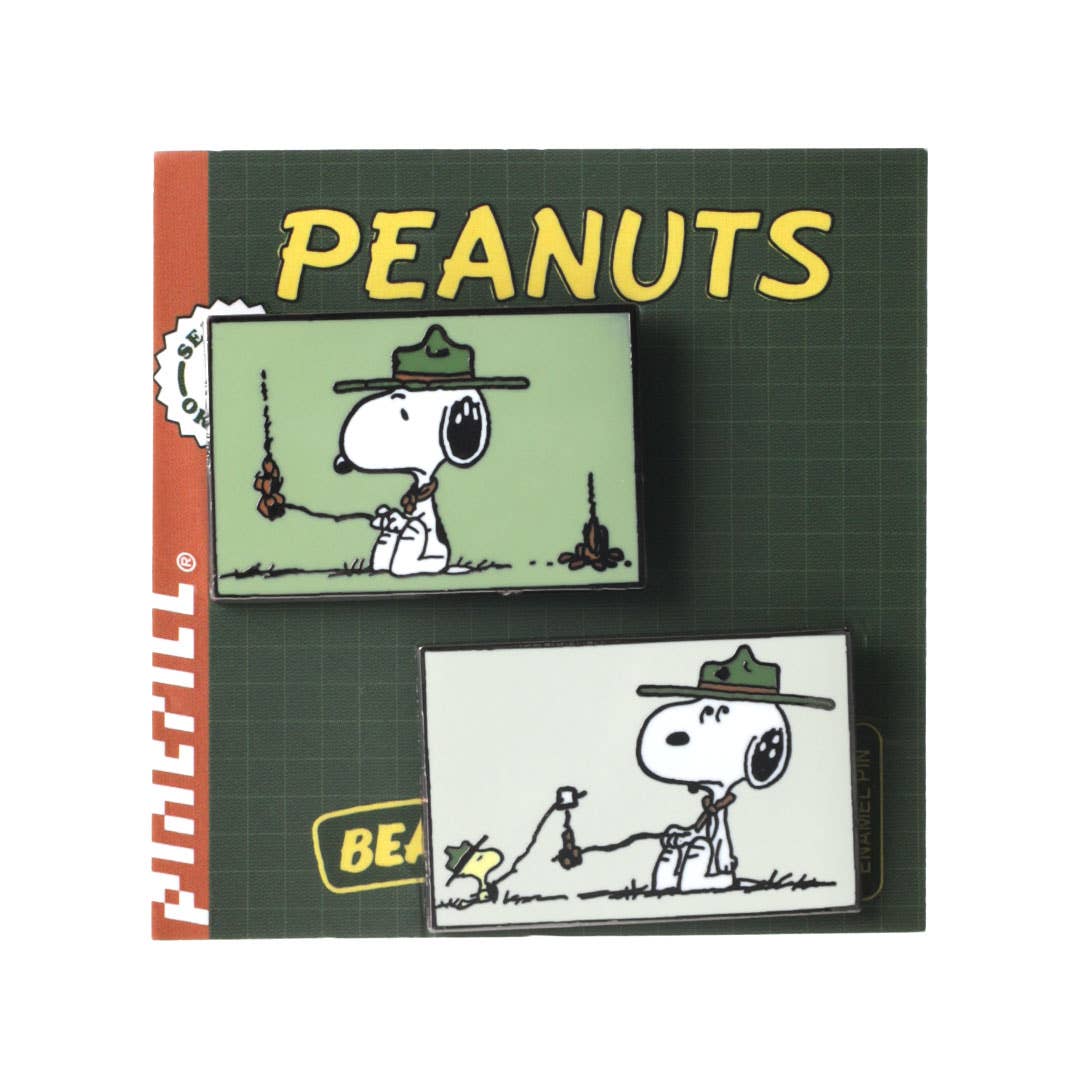 Snoopy Scout Campfire Pin Set