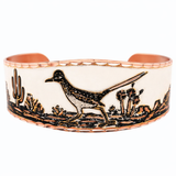 Roadrunner Copper Cuff Bracelet
