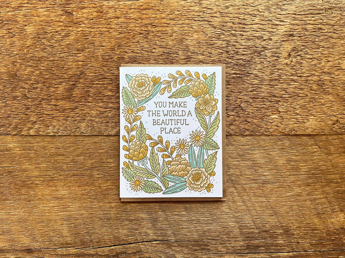 Beautiful World Card