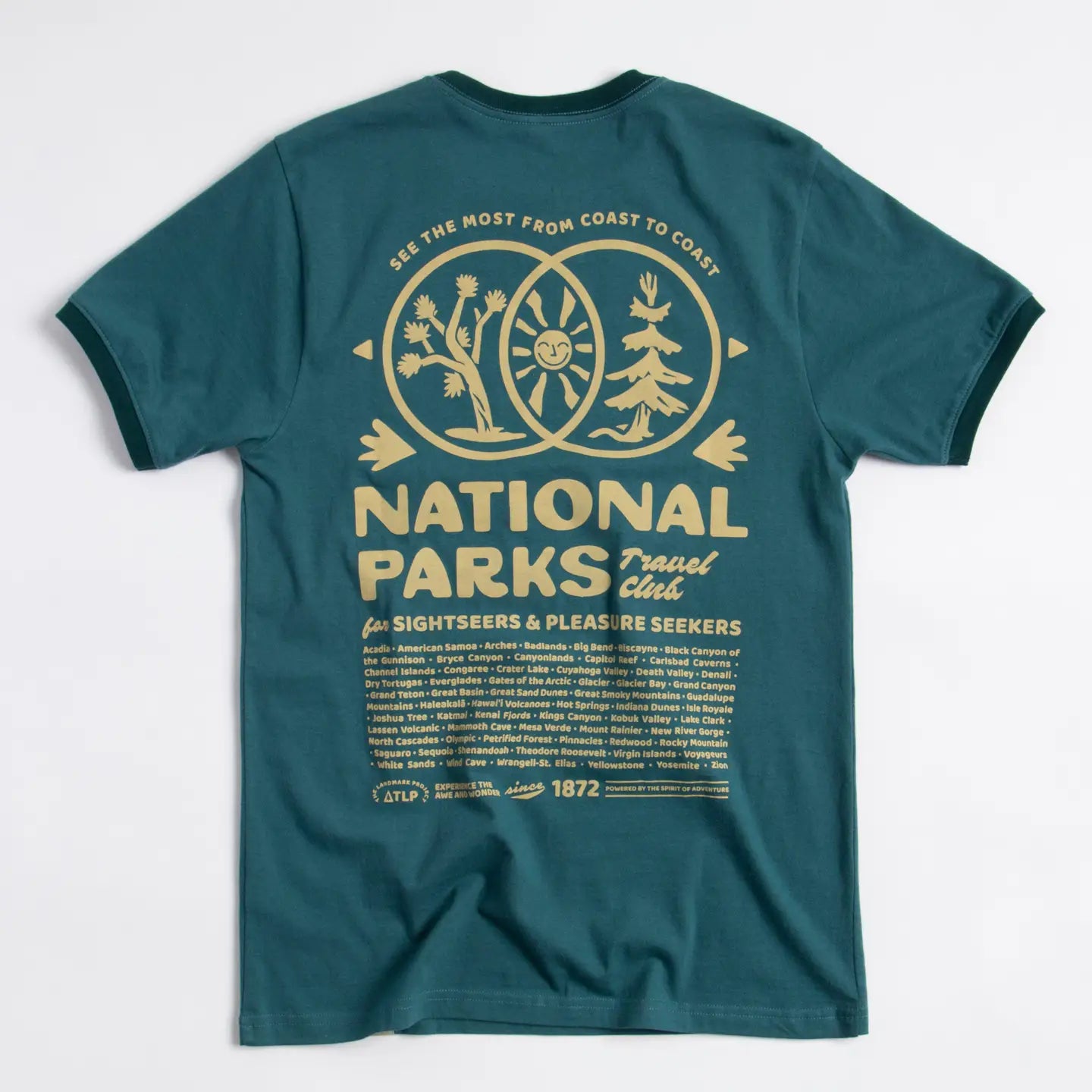 National Parks Coast to Coast Tee
