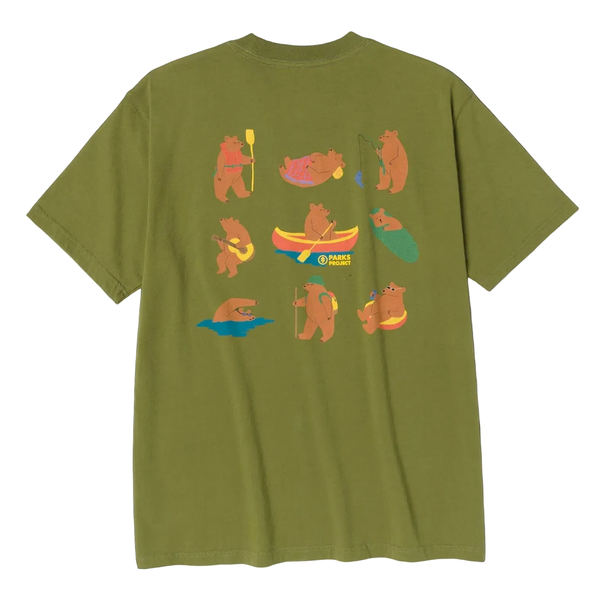 Bears at Camp Pocket Tee