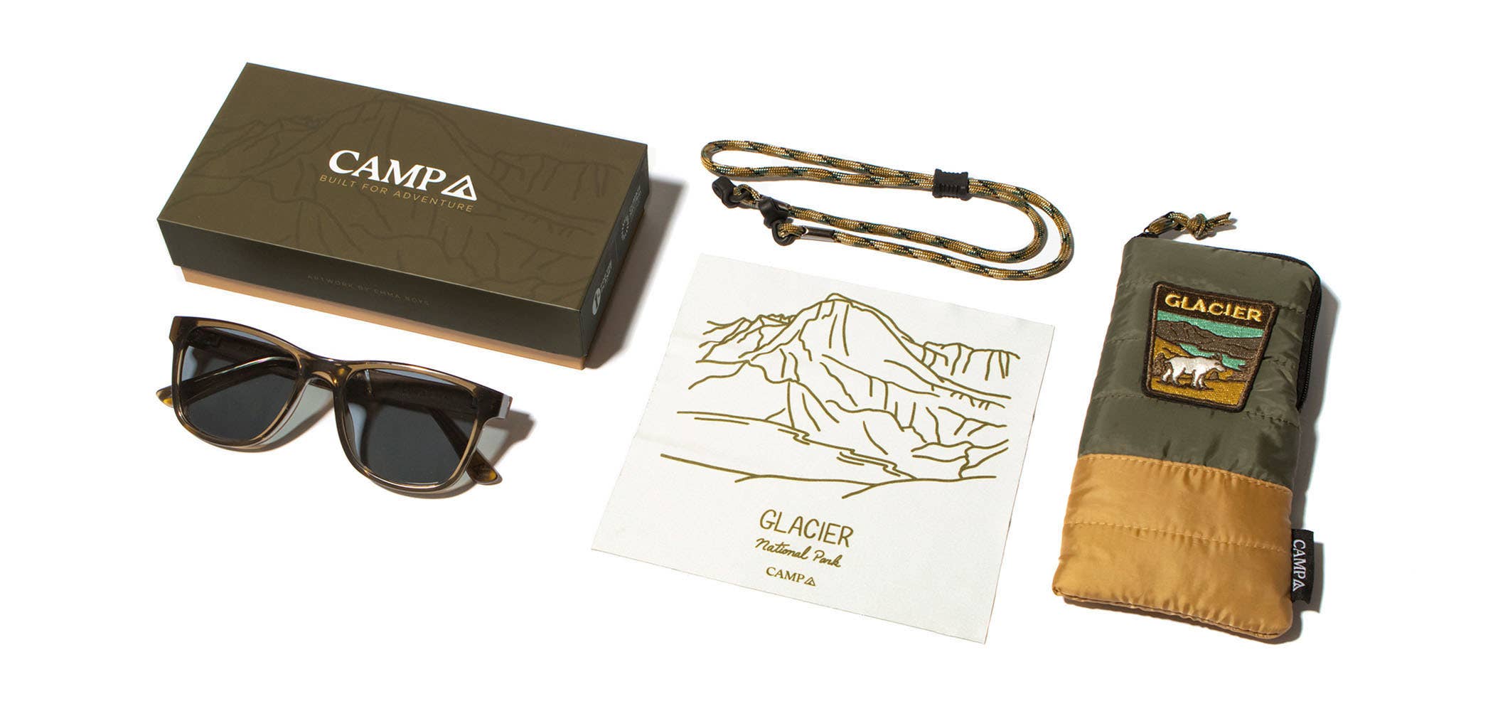 CAMP Trail Sunglasses - Glacier Engraved Edition