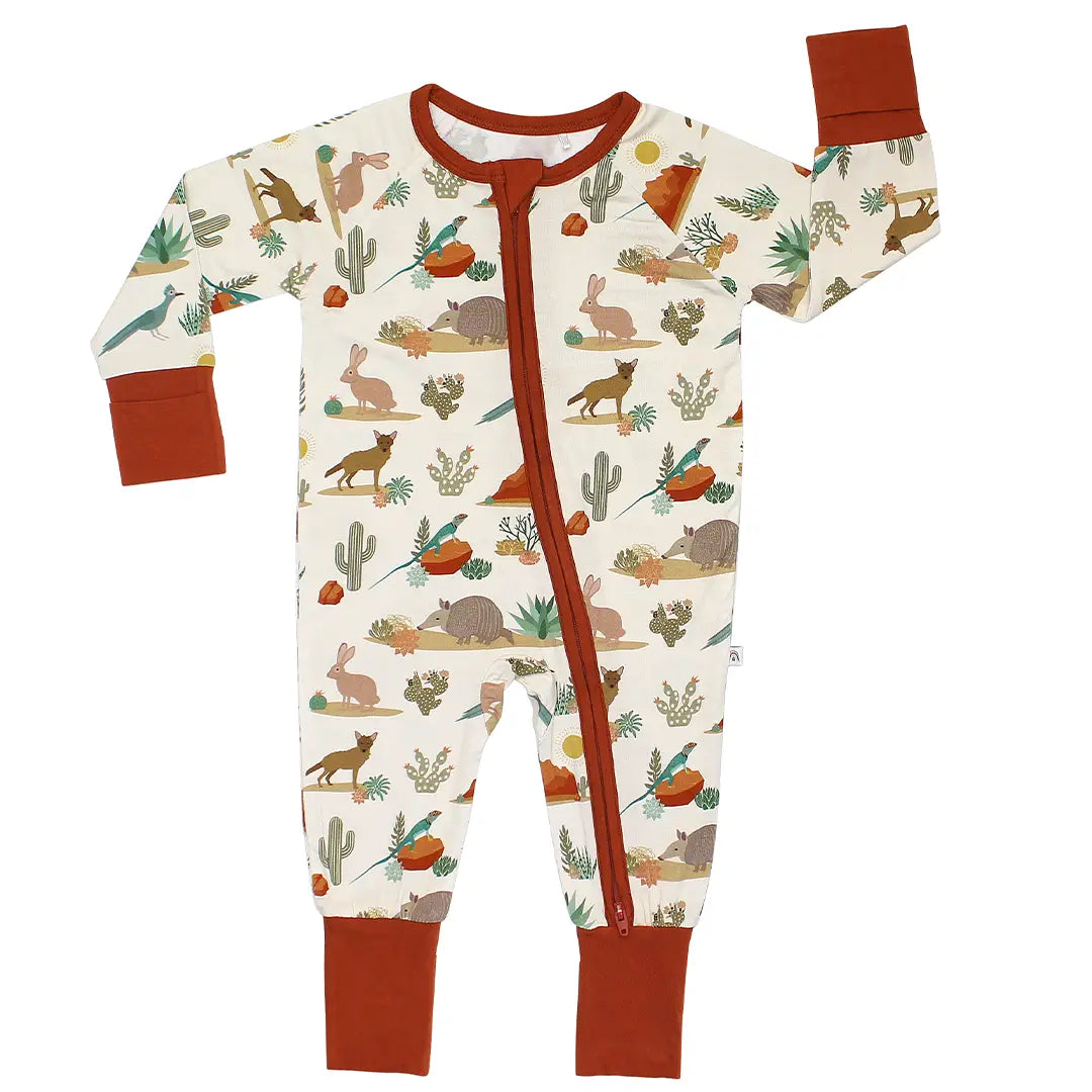 Desert Friends Bamboo Longsleeve Onesie