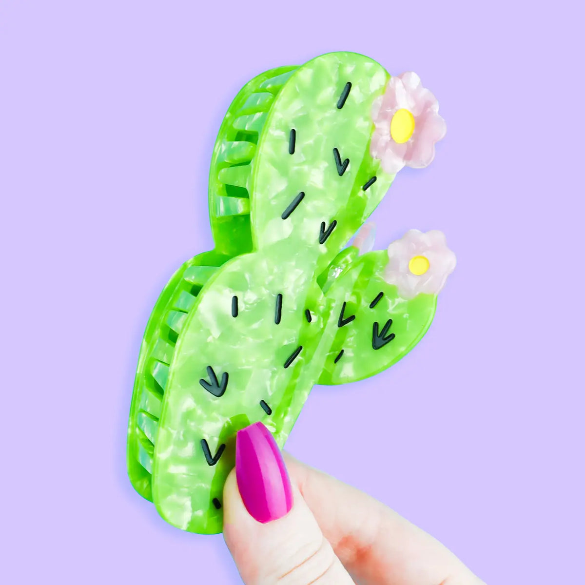 Prickly Pear Claw Clip
