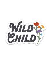 Wild Child Blooms Sticker