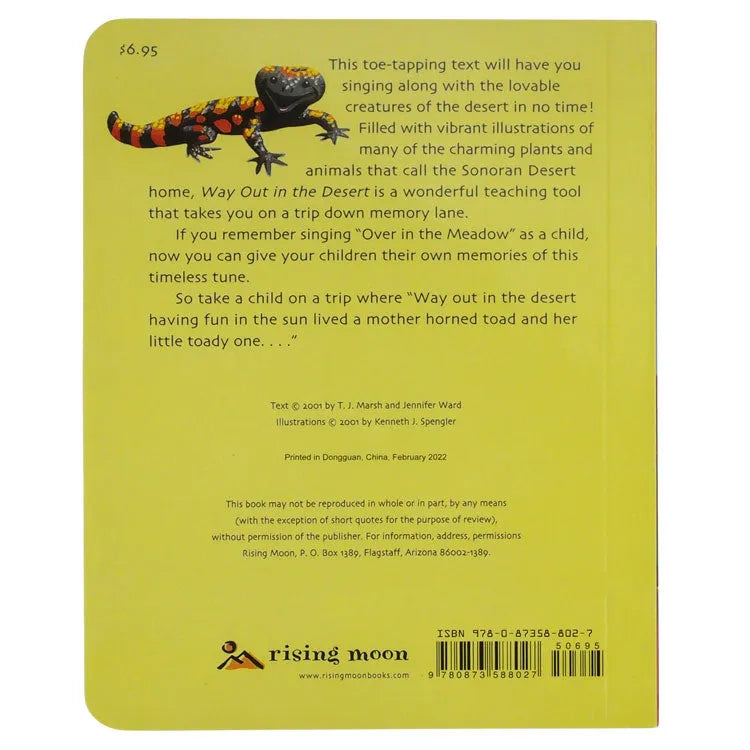 Way Out in the Desert Book