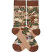 I'd Rather Be in Nature Unisex Socks