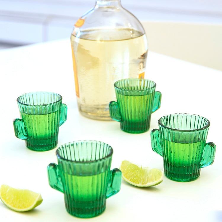Cactus Shot Glasses - 4 Pack