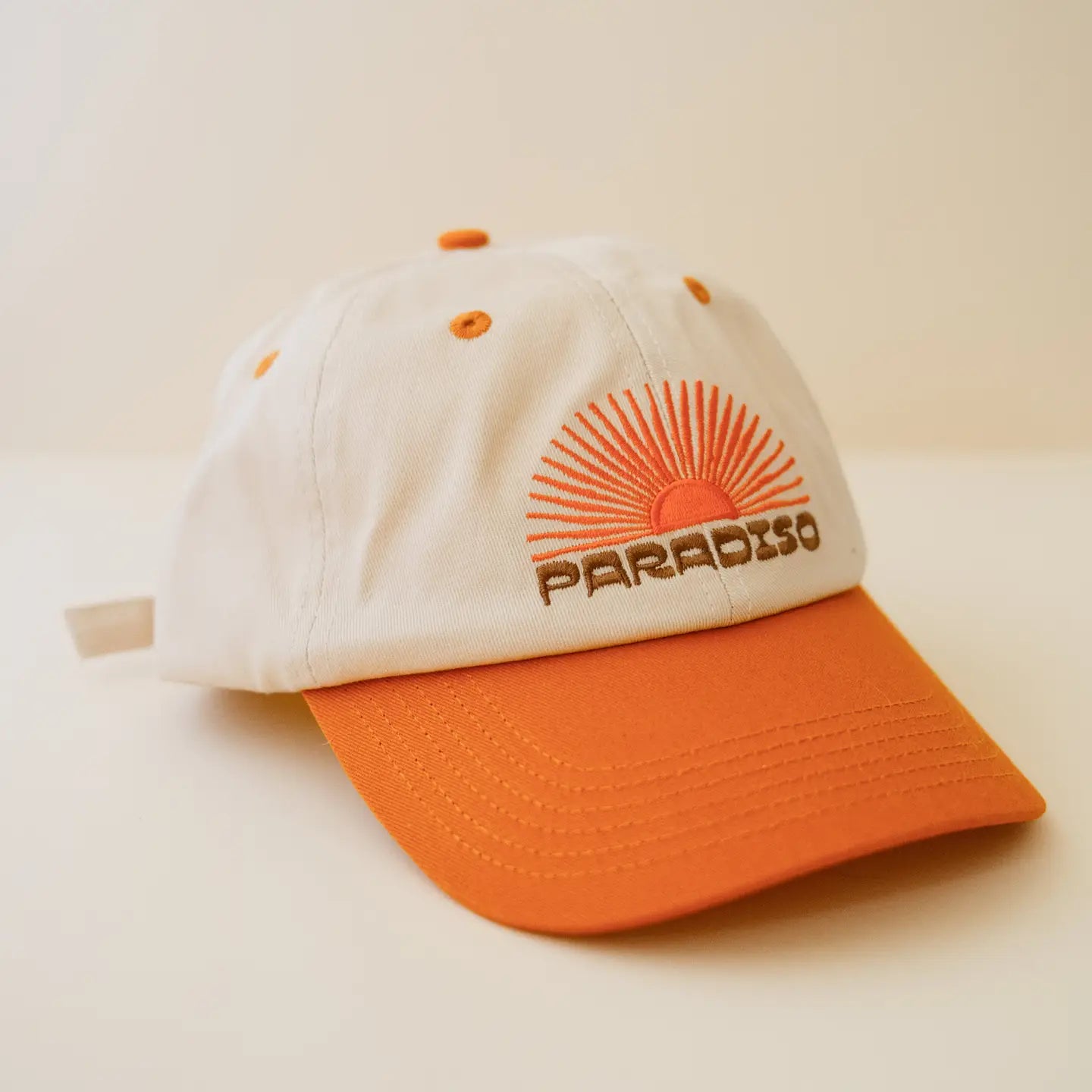 Paradiso Embroidered Sun Dad Hat