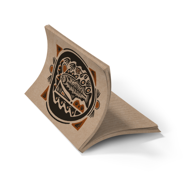 Spirit of the River Kraft Notebook