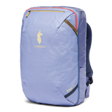 Light blue Cotopaxi Allpa 35L Travel Pack with yellow logo on front