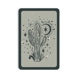 Desert Vibes at Night Sticker displayed on a rounded display card with a dark border and soft shadow