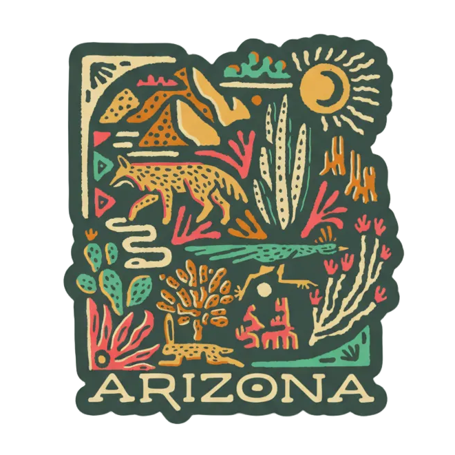 Arizona Nature Sticker