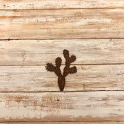Prickly Pear Cactus Rustic Magnet