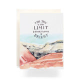 Big Sky Bright Future Greeting Card