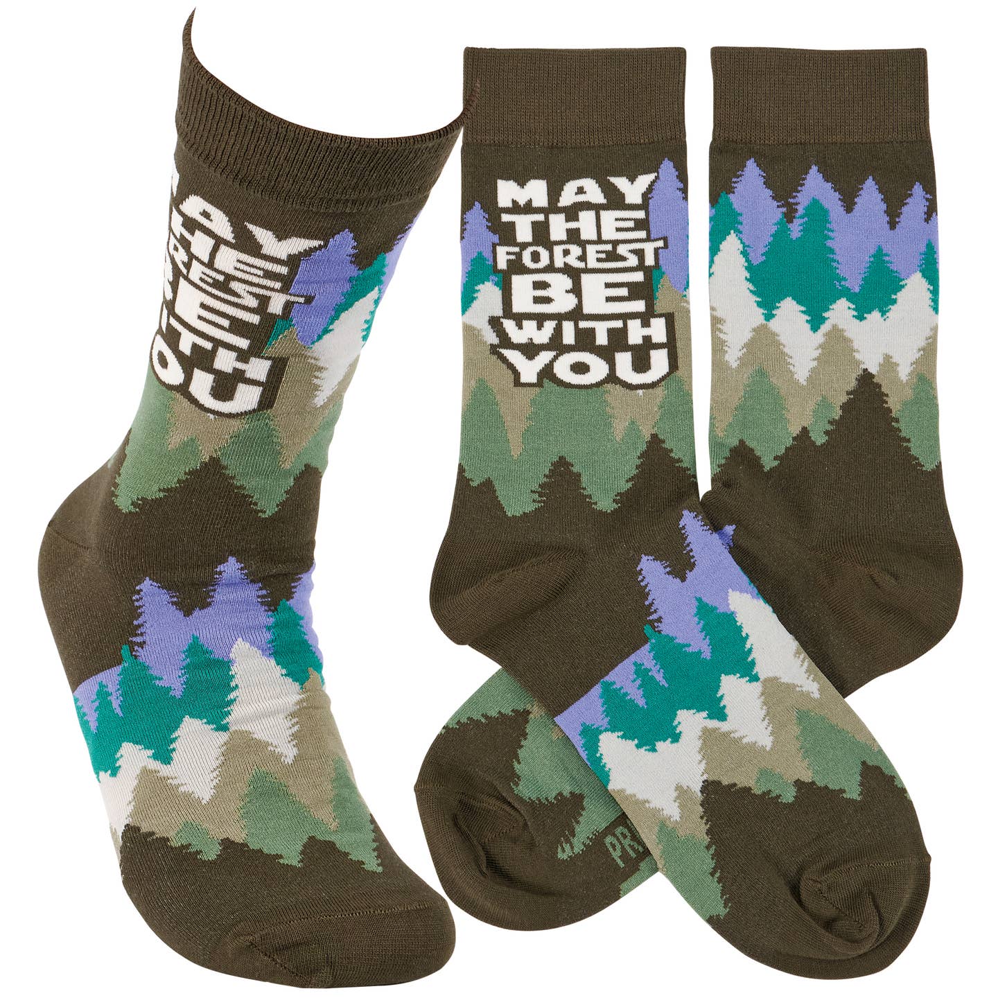 May the Forest Be With You Socks