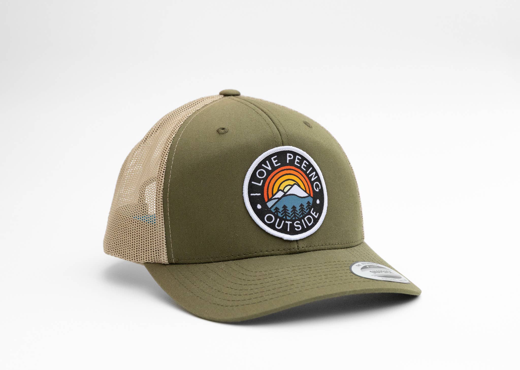 I love Peeing Outside Trucker Hat