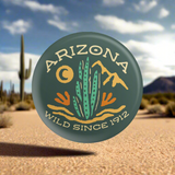 Arizona Wild Since 1912  2.25" Pinback Button