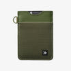 Thread Solid Color Vertical Leather Elastic Wallet
