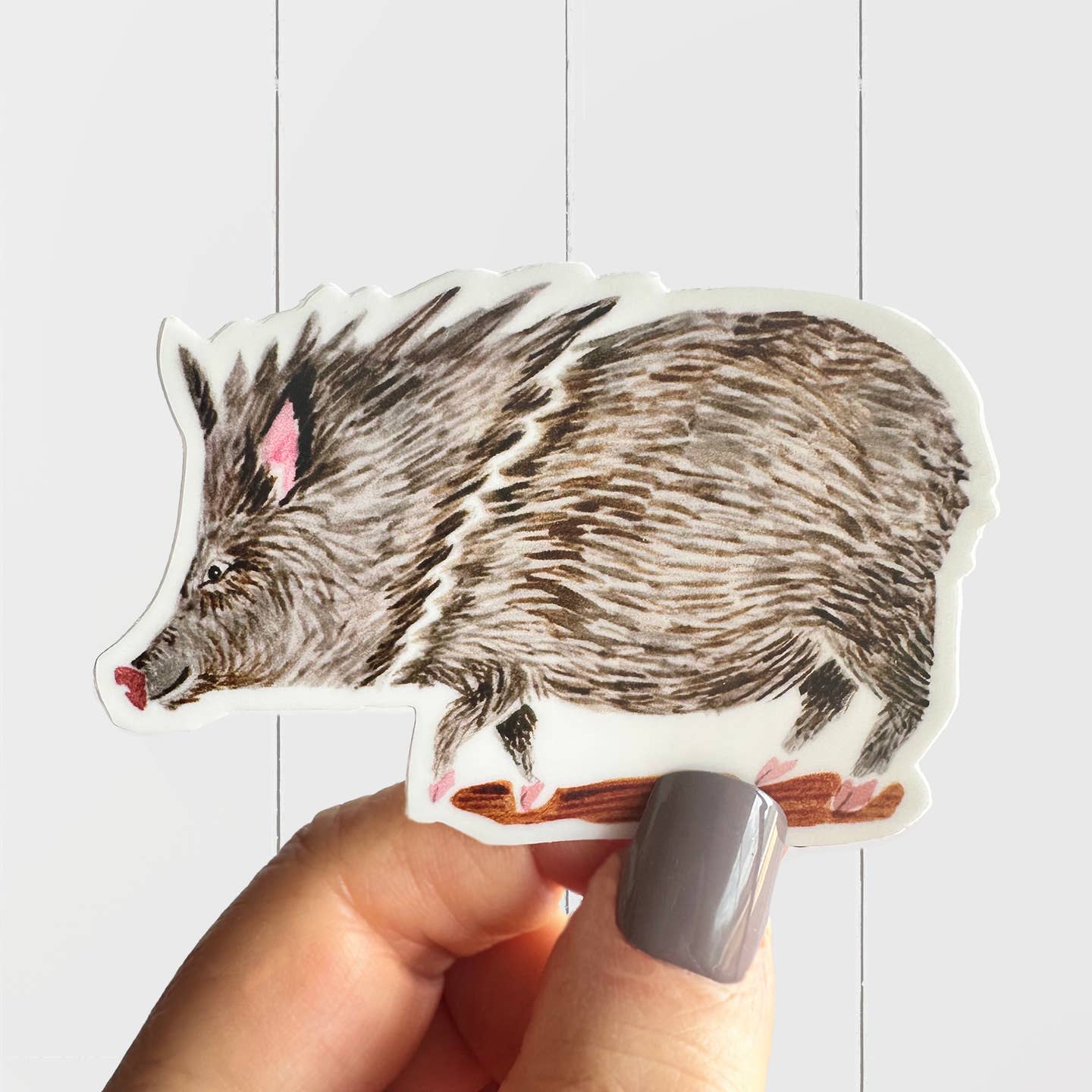 Javelina Diecut Vinyl Sticker