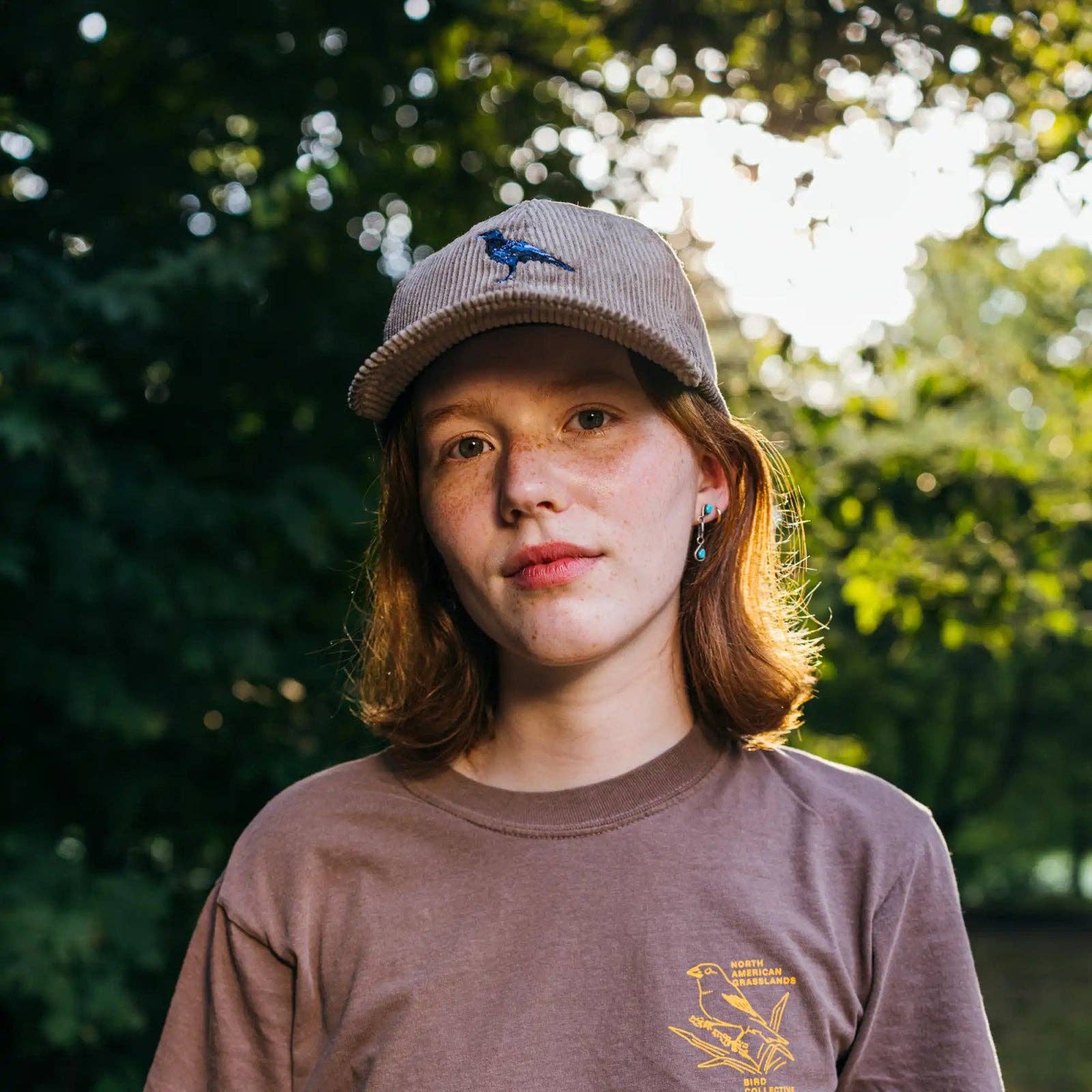 Common Raven Corduroy Hat
