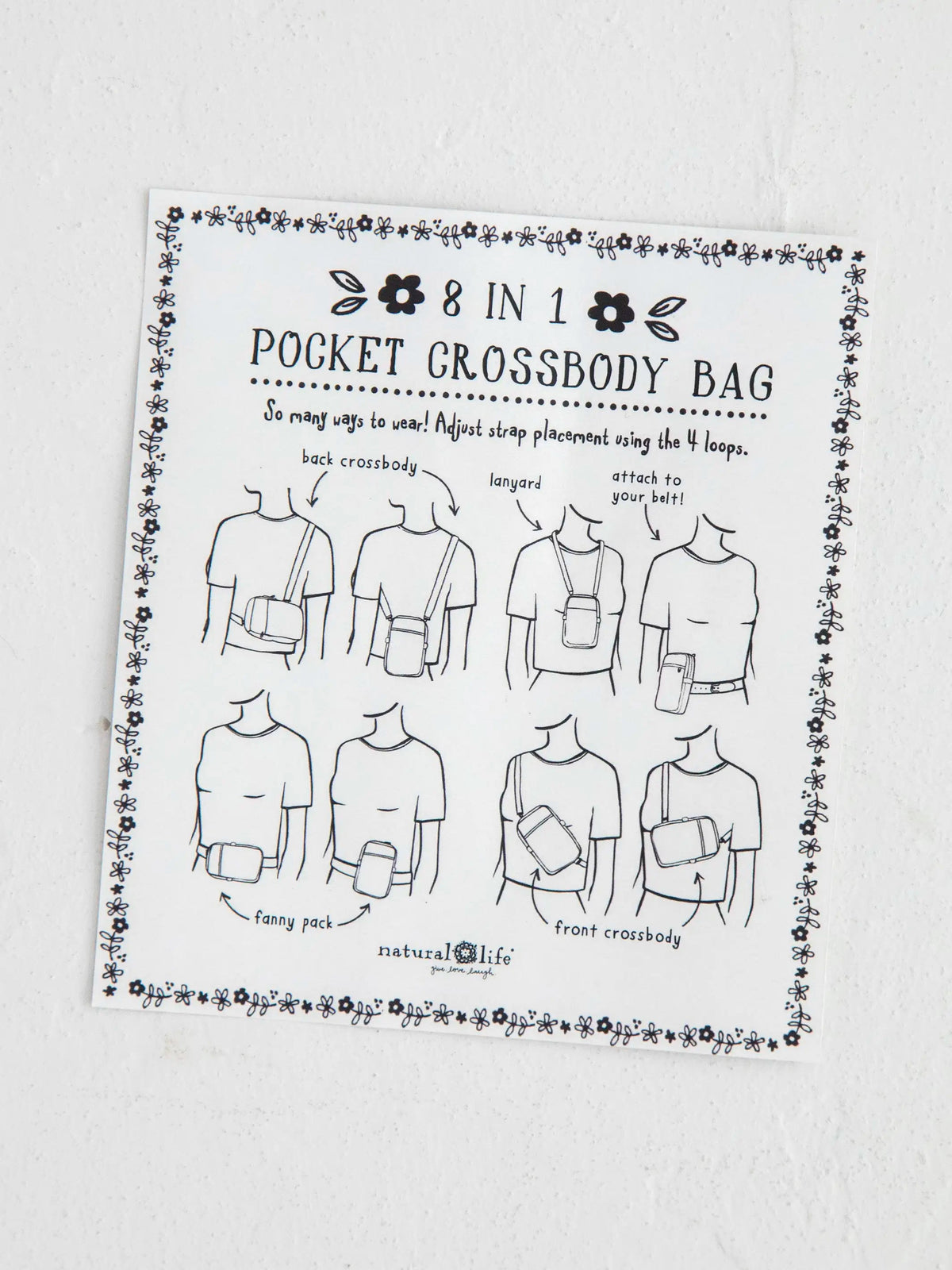 Crossbody 8-in-1