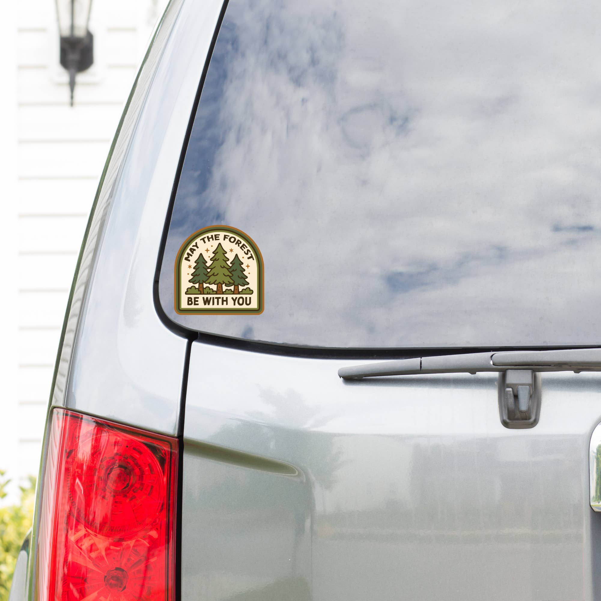 May The Forest Be With You Sticker