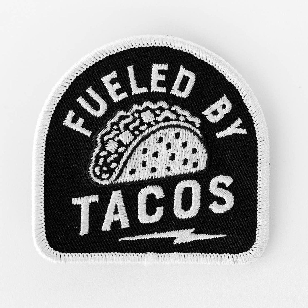 Fueled By Tacos Iron-On Patch