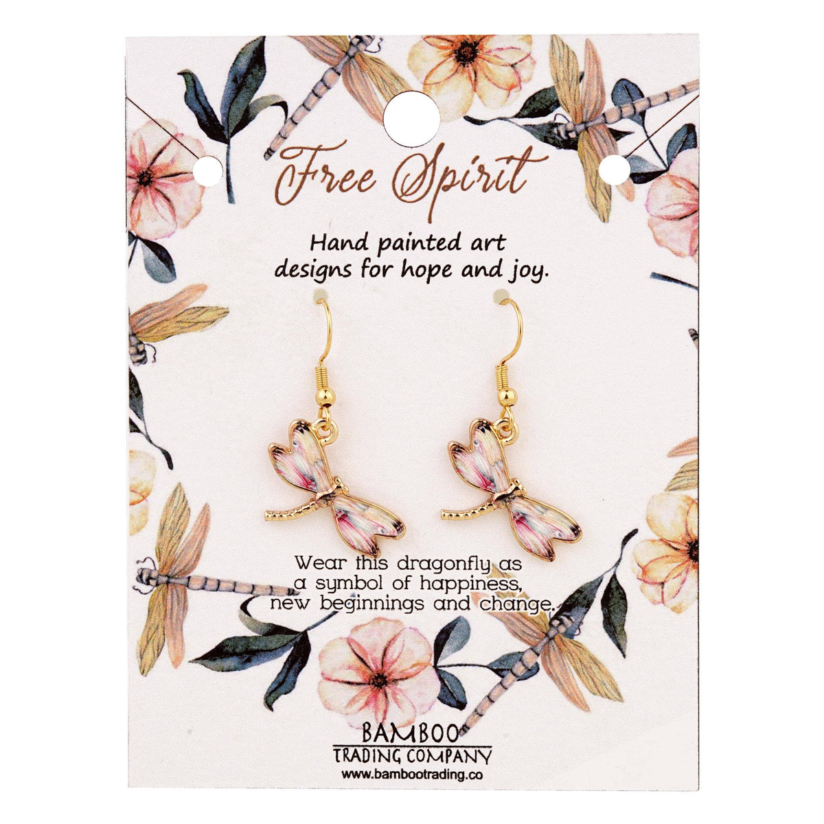 Free Spirit Dragonfly Earrings 