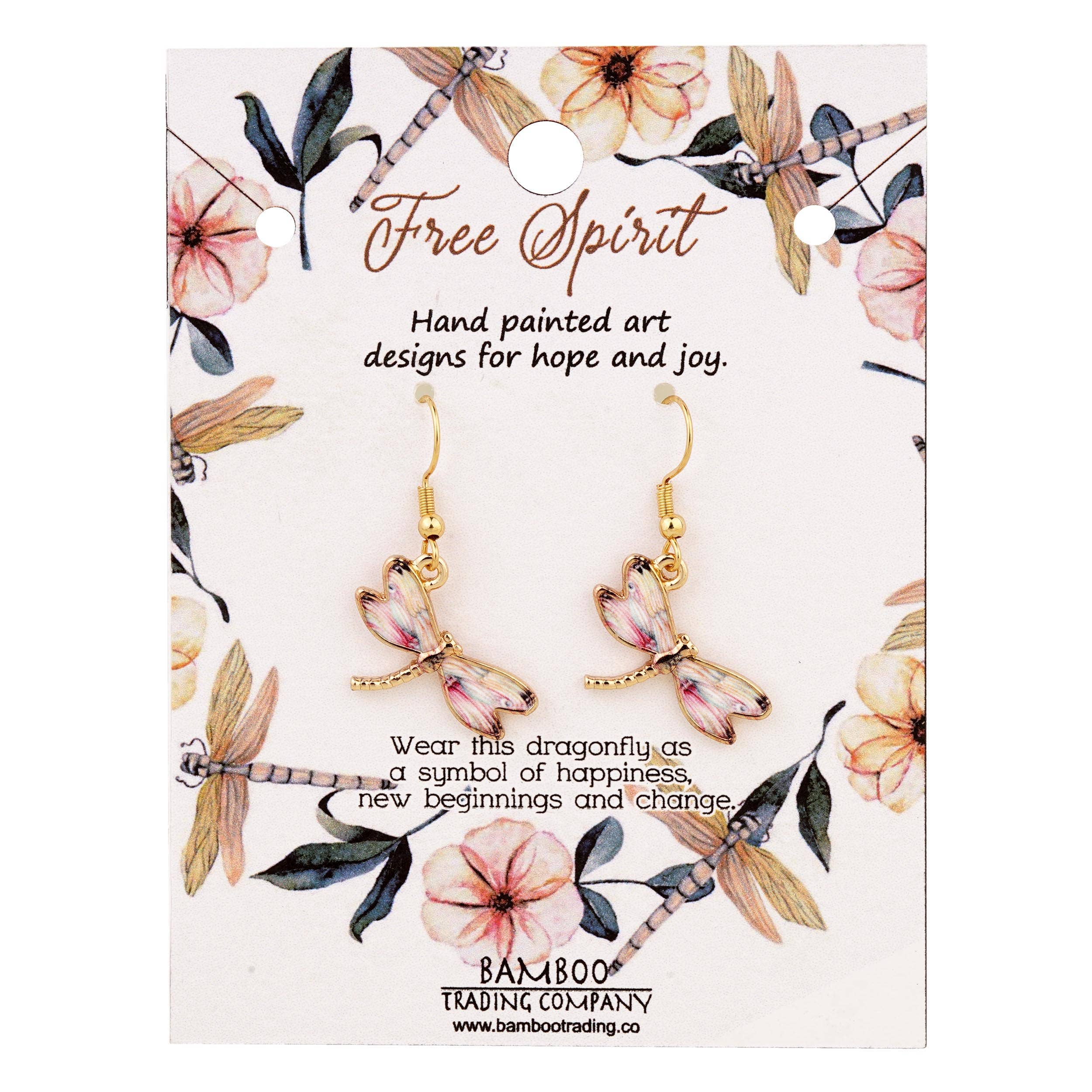 Free Spirit Dragonfly Earrings 