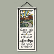 When I First Saw You Ceramic Wall Art