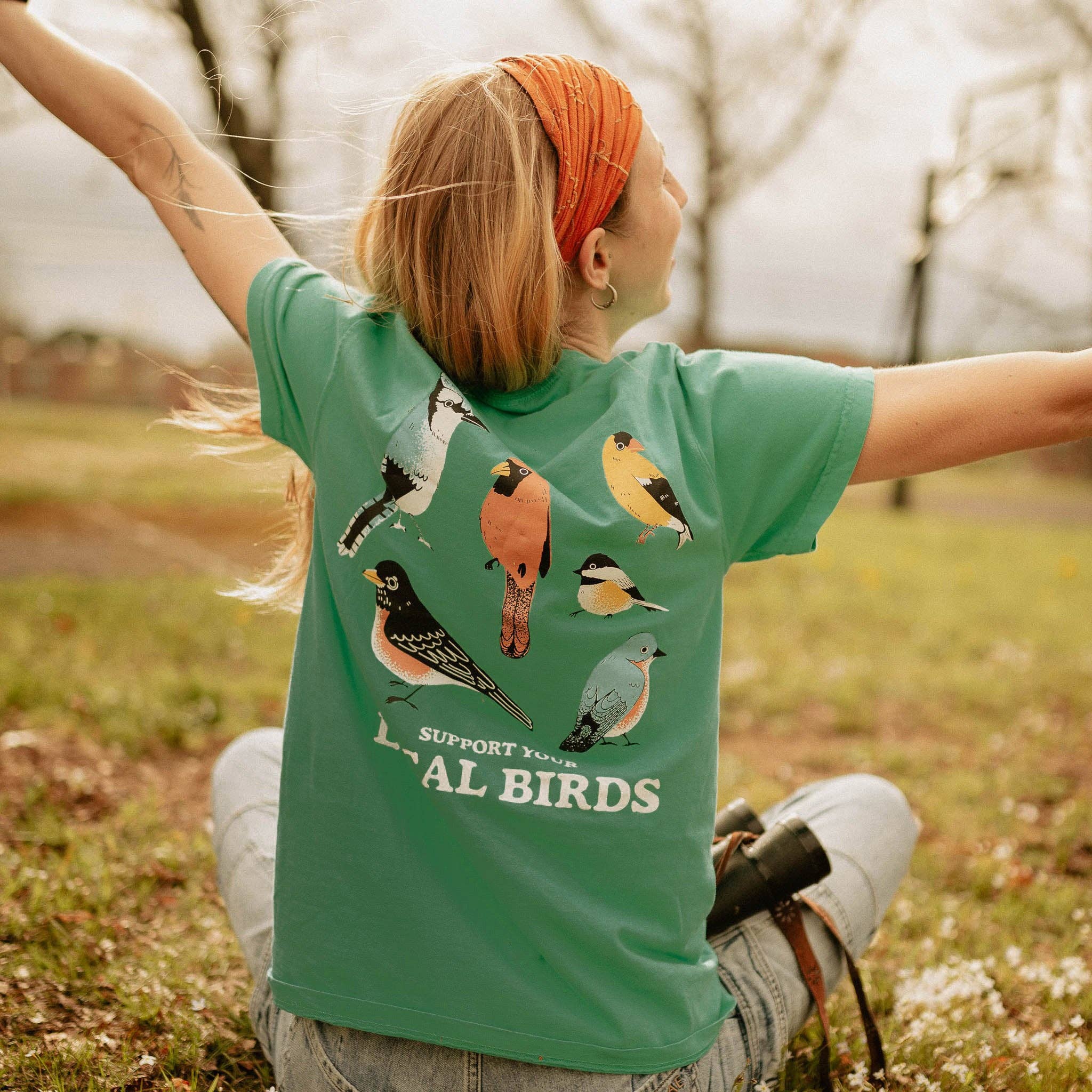 Support Your Local Birds Tee