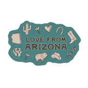Love From Arizona Sticker