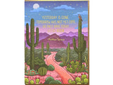 Desert Trail Encouragement Card