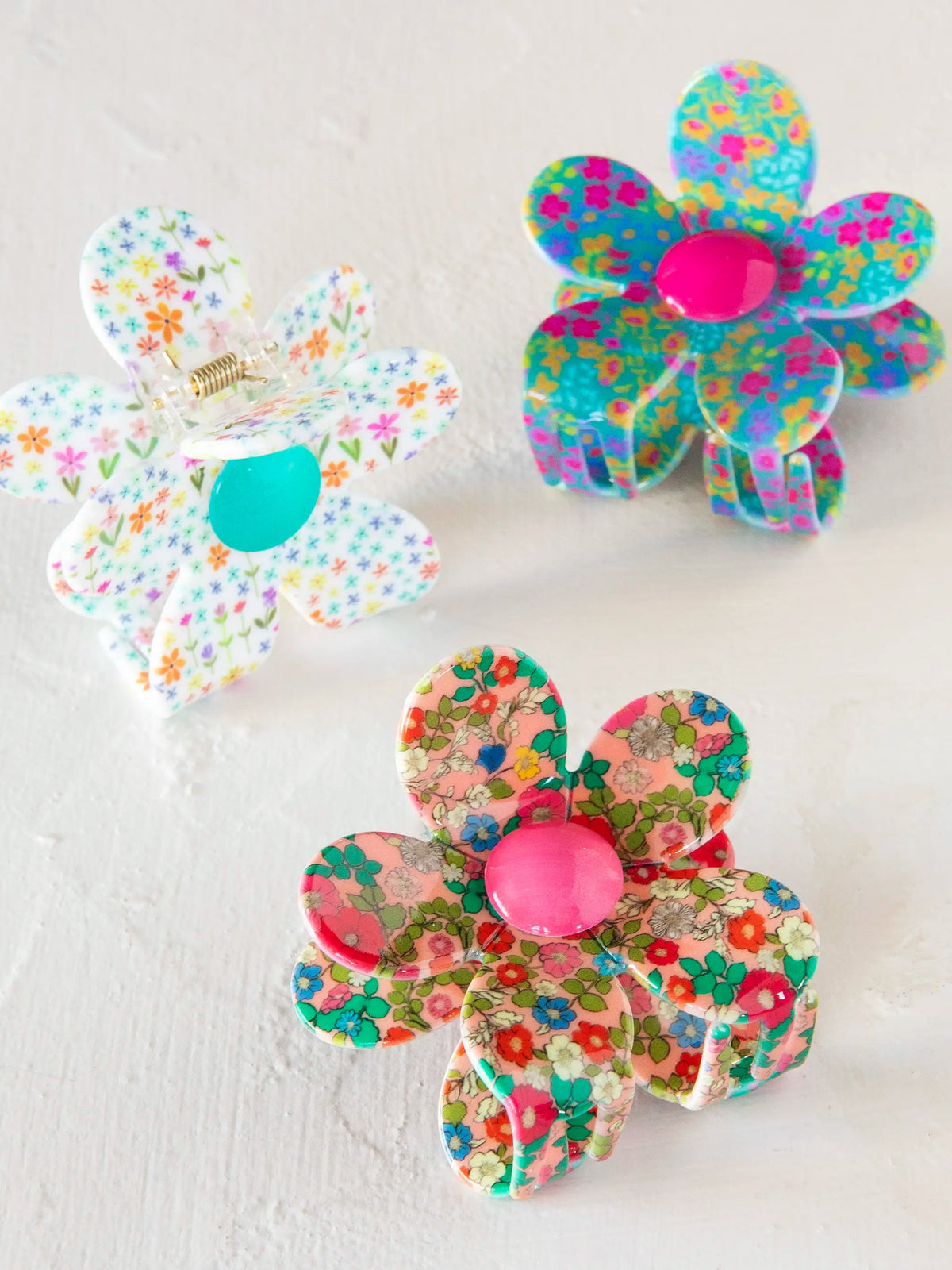 Daisy Floral Hair Clip