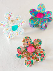 Daisy Floral Hair Clip