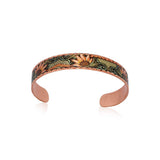 Sunflower Western Copper Bracelet