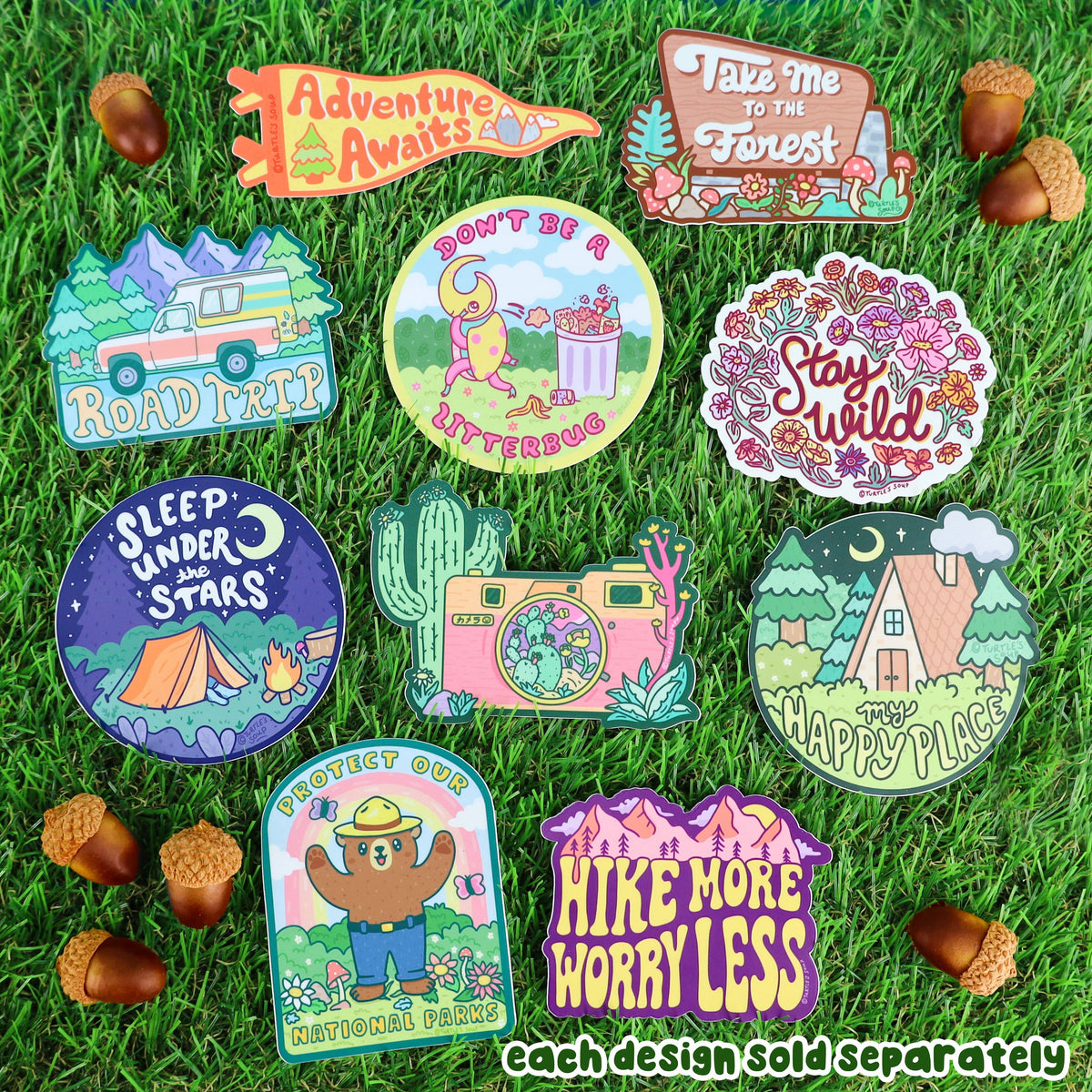 Stay Wild Wildflower Sticker