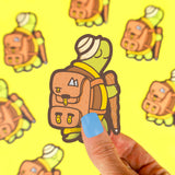Desert Tortoise Tour Guide Sticker