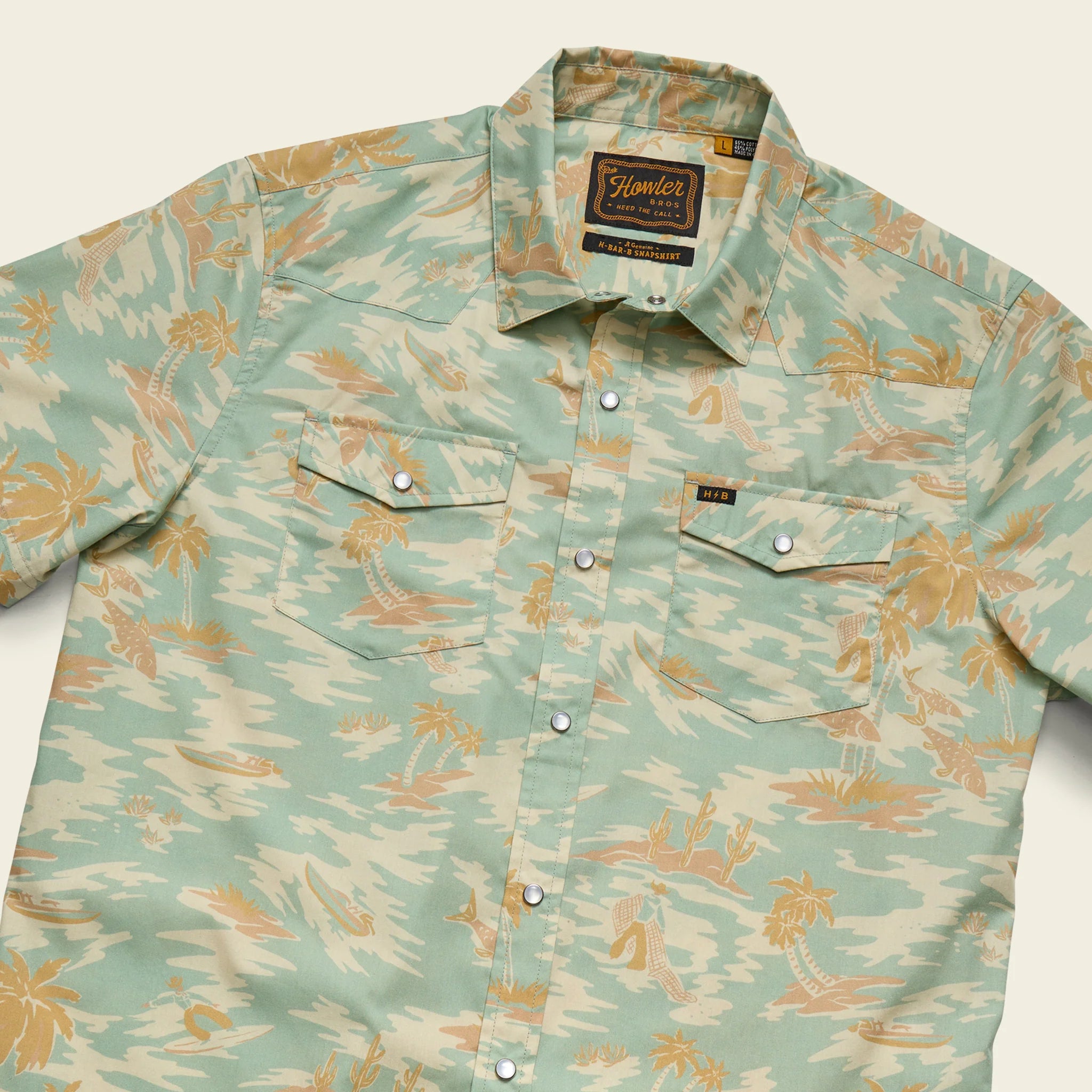 Dreamland Seafoam - Snapshirt