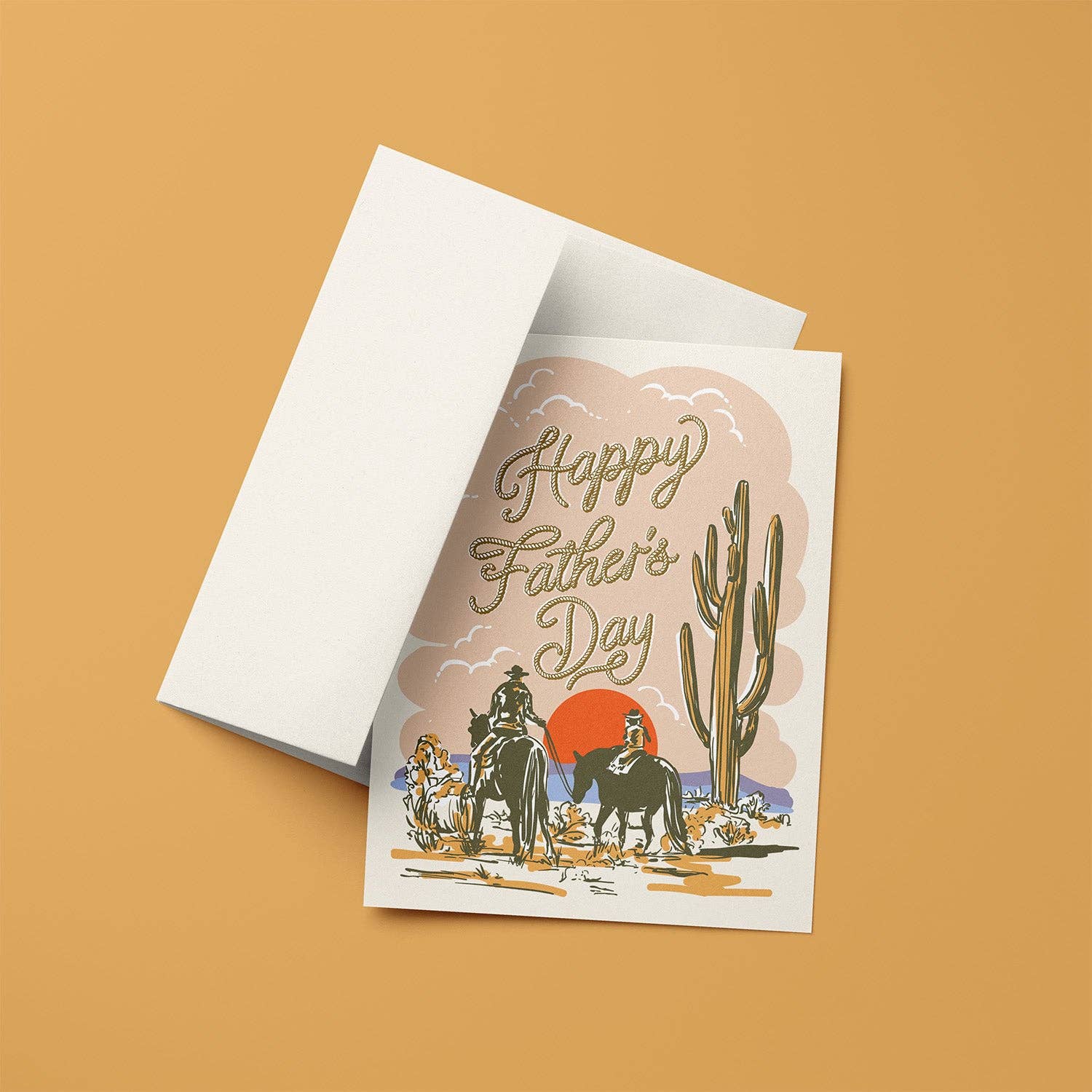 Trail Ride Father's Day Card