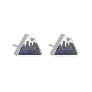 Mountain Post Ear Blue Sodalite