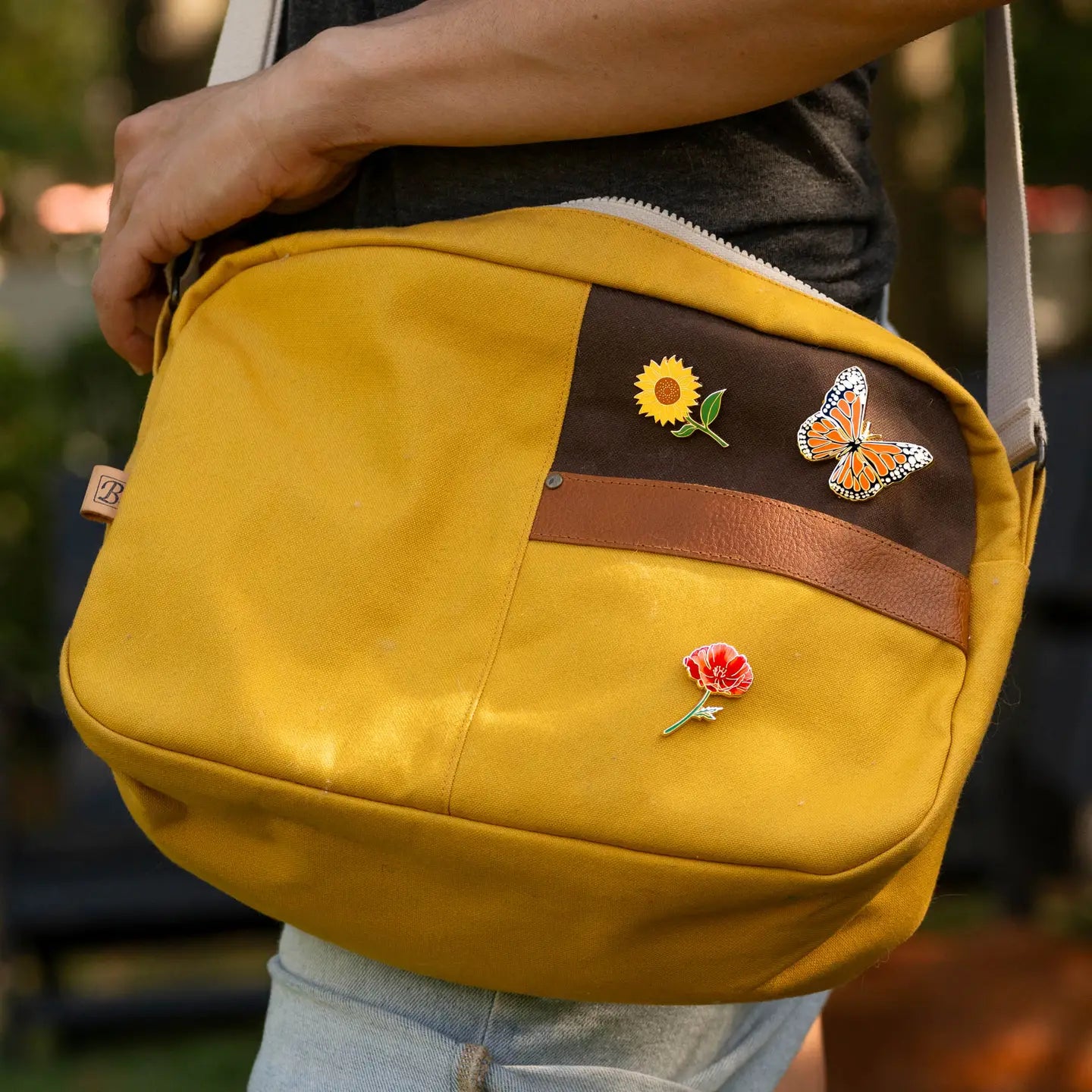 Large Monarch Butterfly Pin