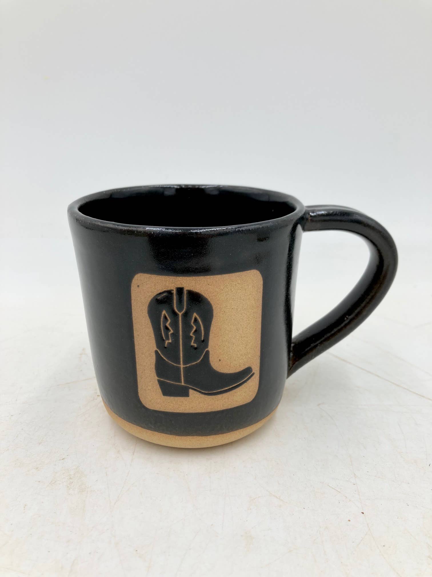 Western Boot Slip Cast Mug