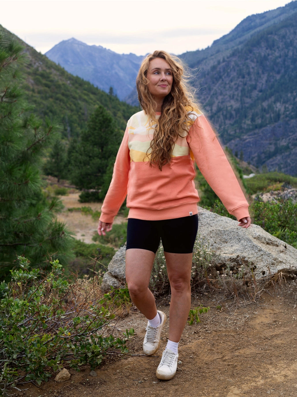 Sunburst Crewneck Pullover