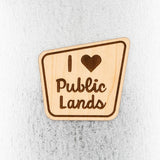 I Heart Public Lands Magnet