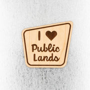 I Heart Public Lands Magnet